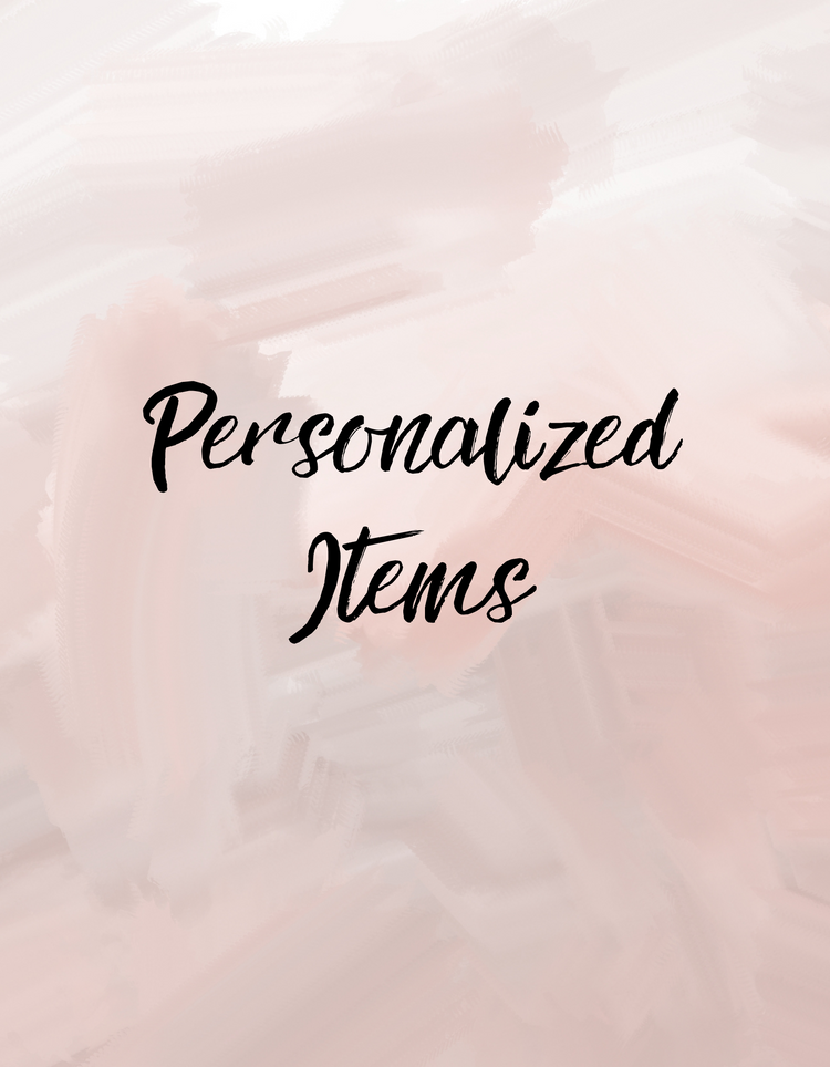 Personalized Items