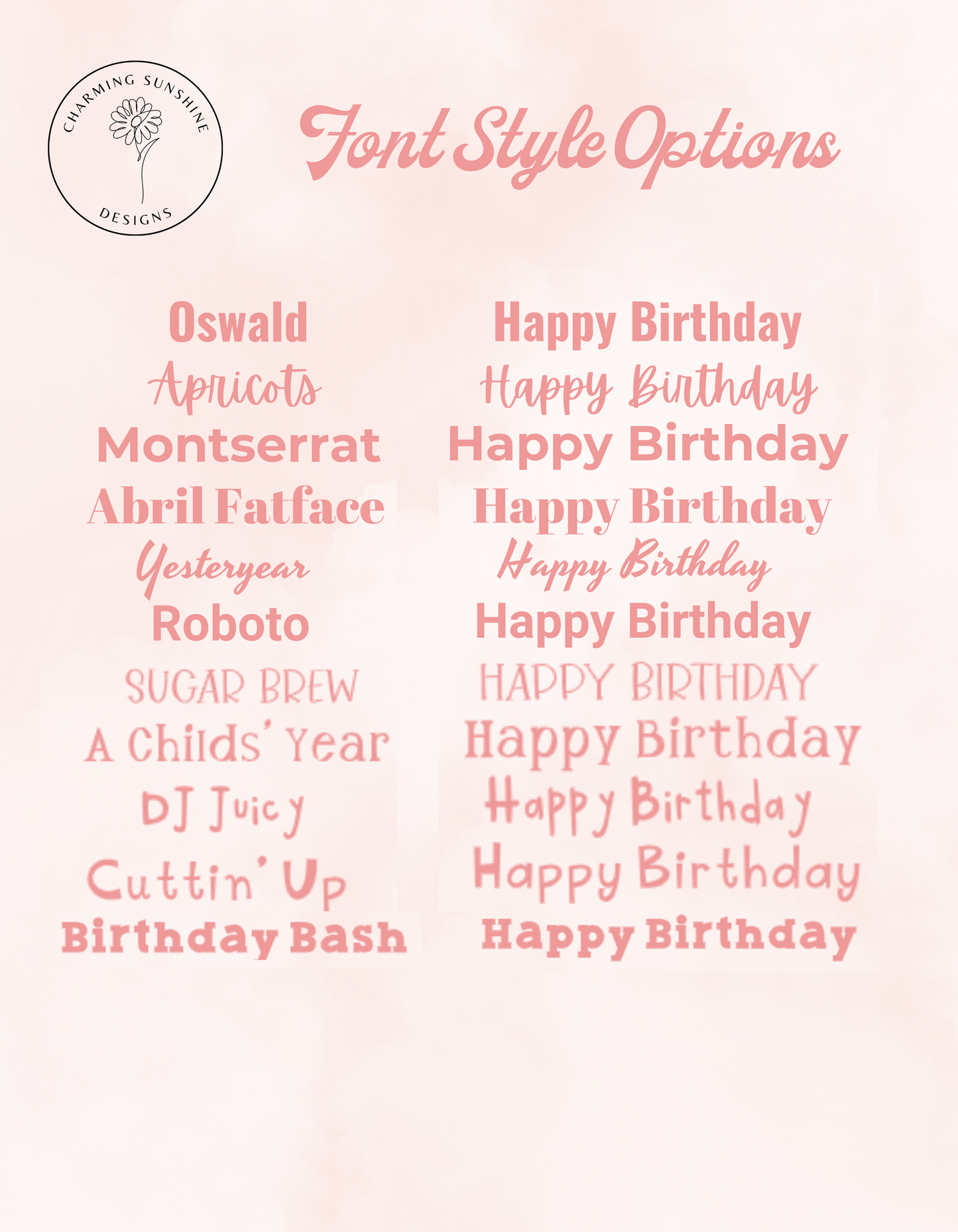 Party Banner -Custom Made * Your Design
